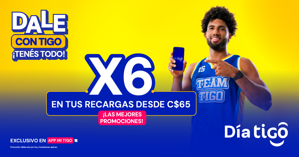 Promoción x6 Recargas