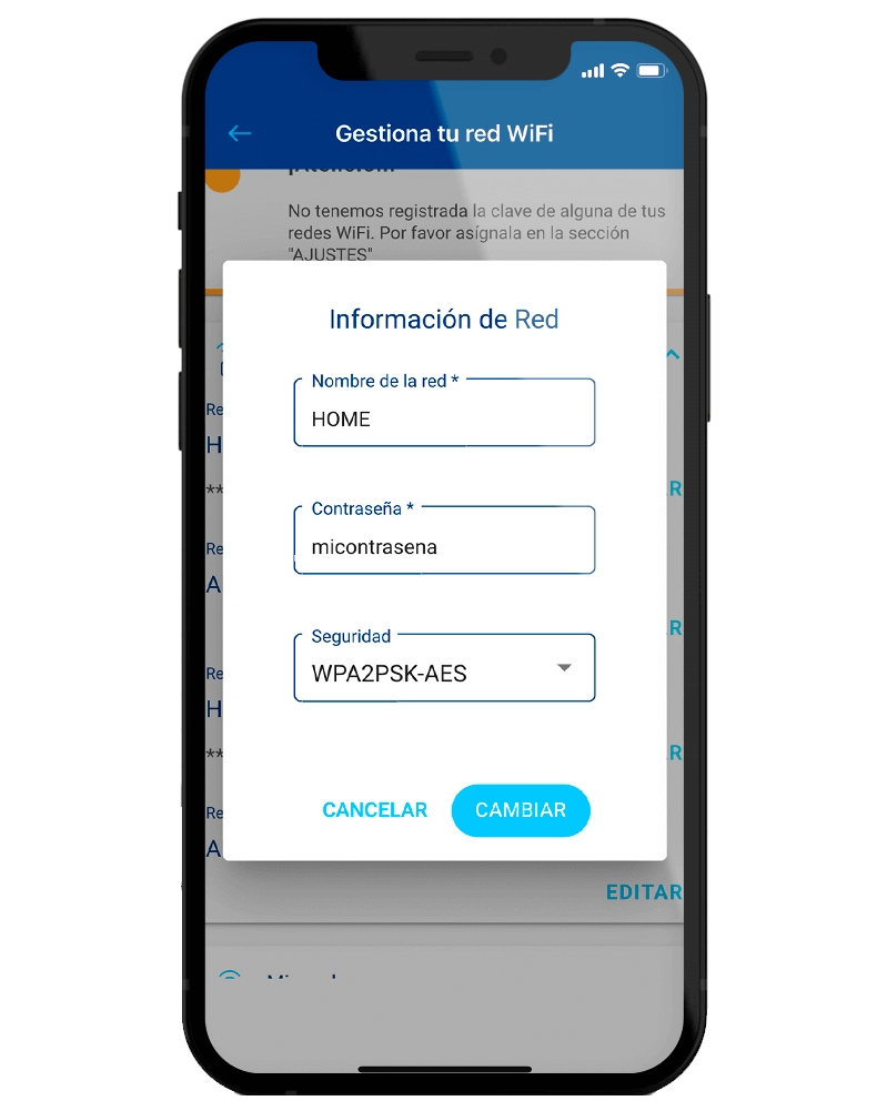 Cambiar Nombre y Contraseña WiFi desde la App Mi Tigo | App Tigo WiFi+