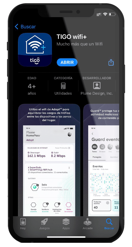 App Tigo WiFi+ - Tigo Nicaragua