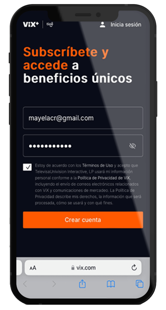 Activar | Contratar ViX+ Tigo Nicaragua