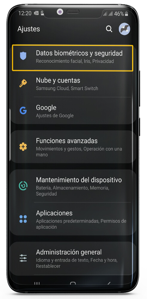 Configuración - Activar | Desactivar PIN PUK - Androd - Tigo Nicaragua