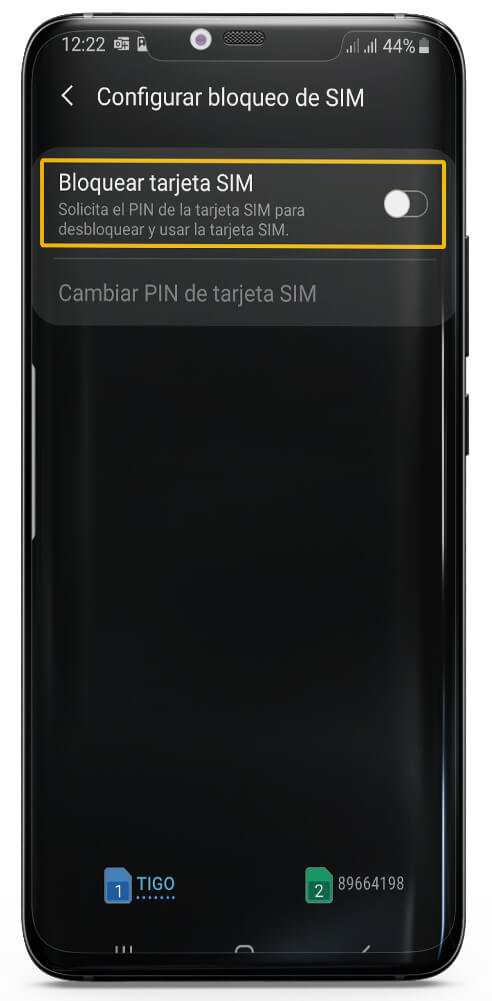 Activar | Desactivar PIN PUK - Androd - Tigo Nicaragua
