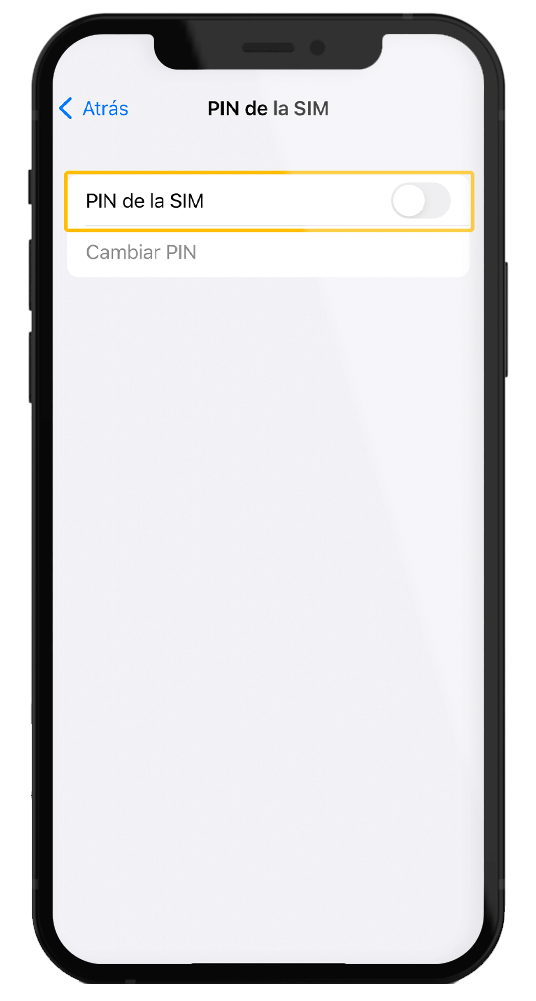 iPhone - Activar o Desactivar PIN PUK - Tigo Nicaragua