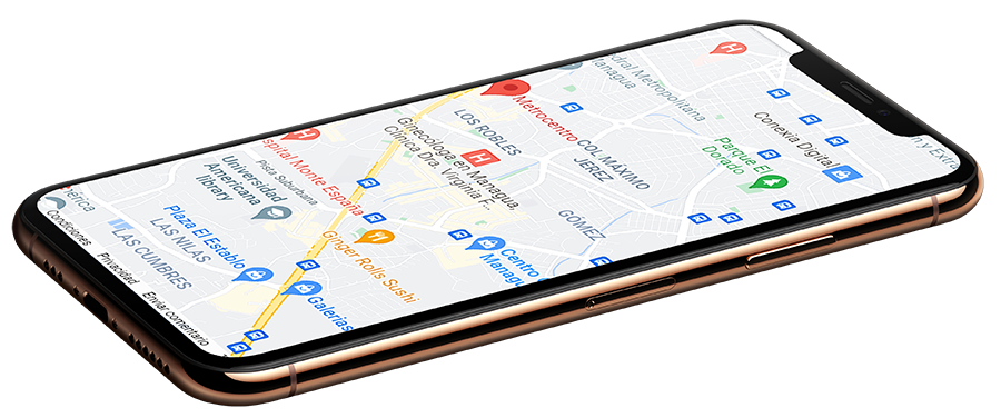 Mapa Tiendas y Sucursales Tigo - Nicaragua