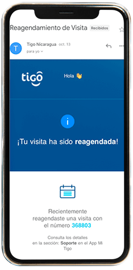 Reagendamiento - Tigo Nicaragua