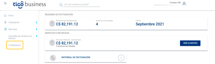 ¿Cómo ingreso un reclamo o consulta en TBO? - Tigo Nicaragua