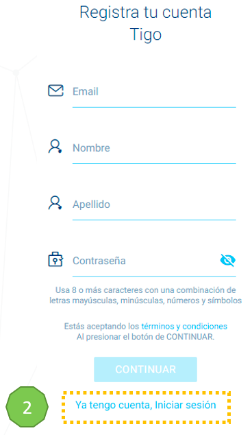 Inicio de sesión - Tigo Business Online - Tigo Nicaragua