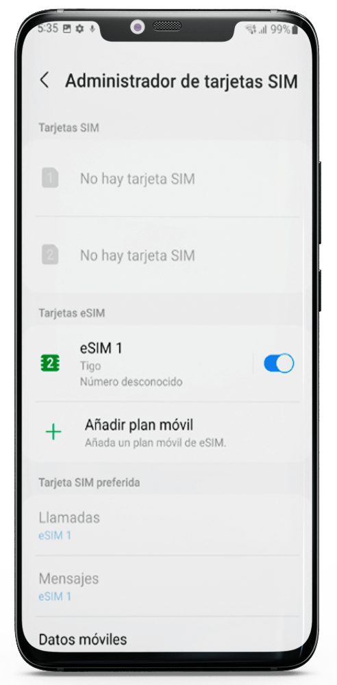 Activar eSIM - eSIM | SIM Virtual